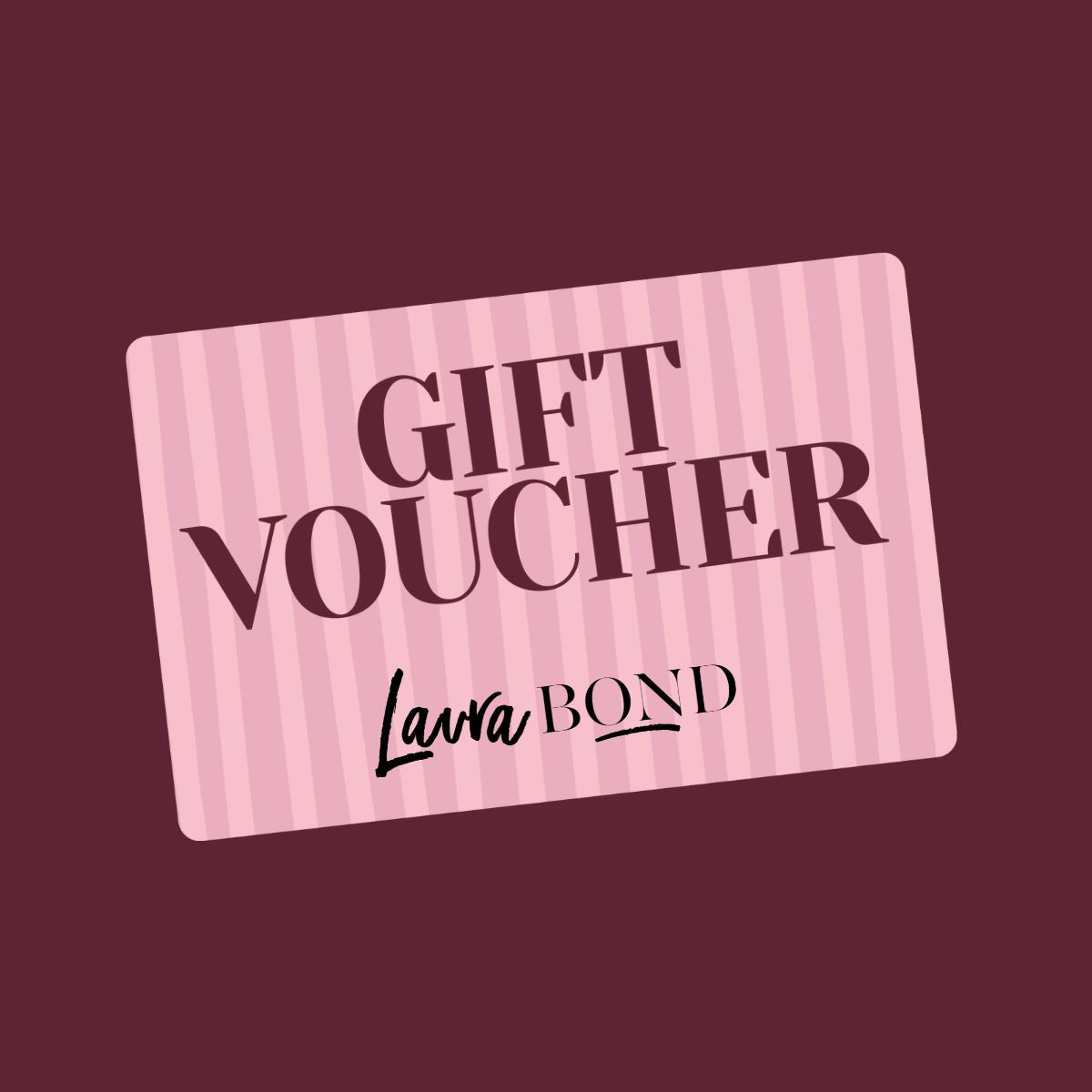 Laura Bond e-gift voucher Laura Bond Maria Tash astrid miyu