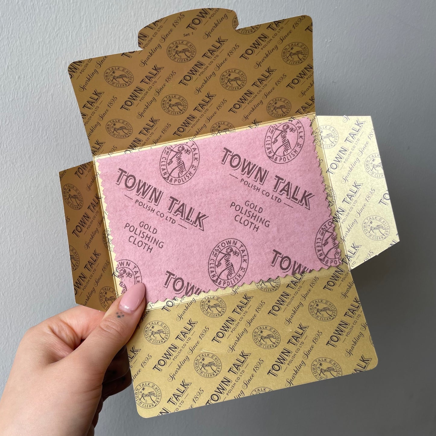Gold polishing cloth