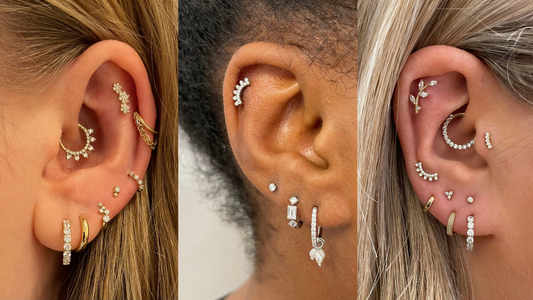 The Five Top Ear Piercing Trends for 2024