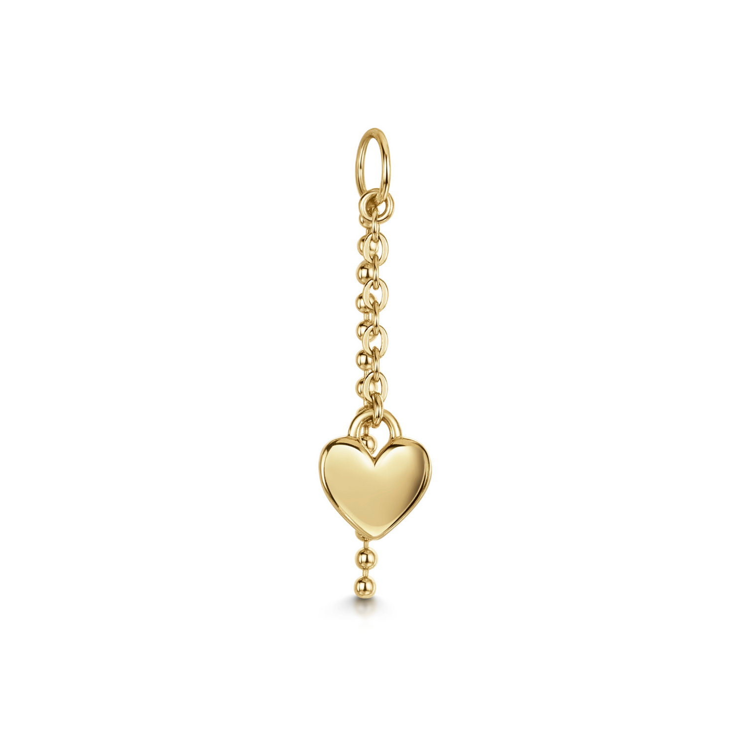Charmed by Laura Bond - 9k solid yellow gold Loved Up earring charm Chains and Charms Laura Bond Maria Tash astrid miyu
