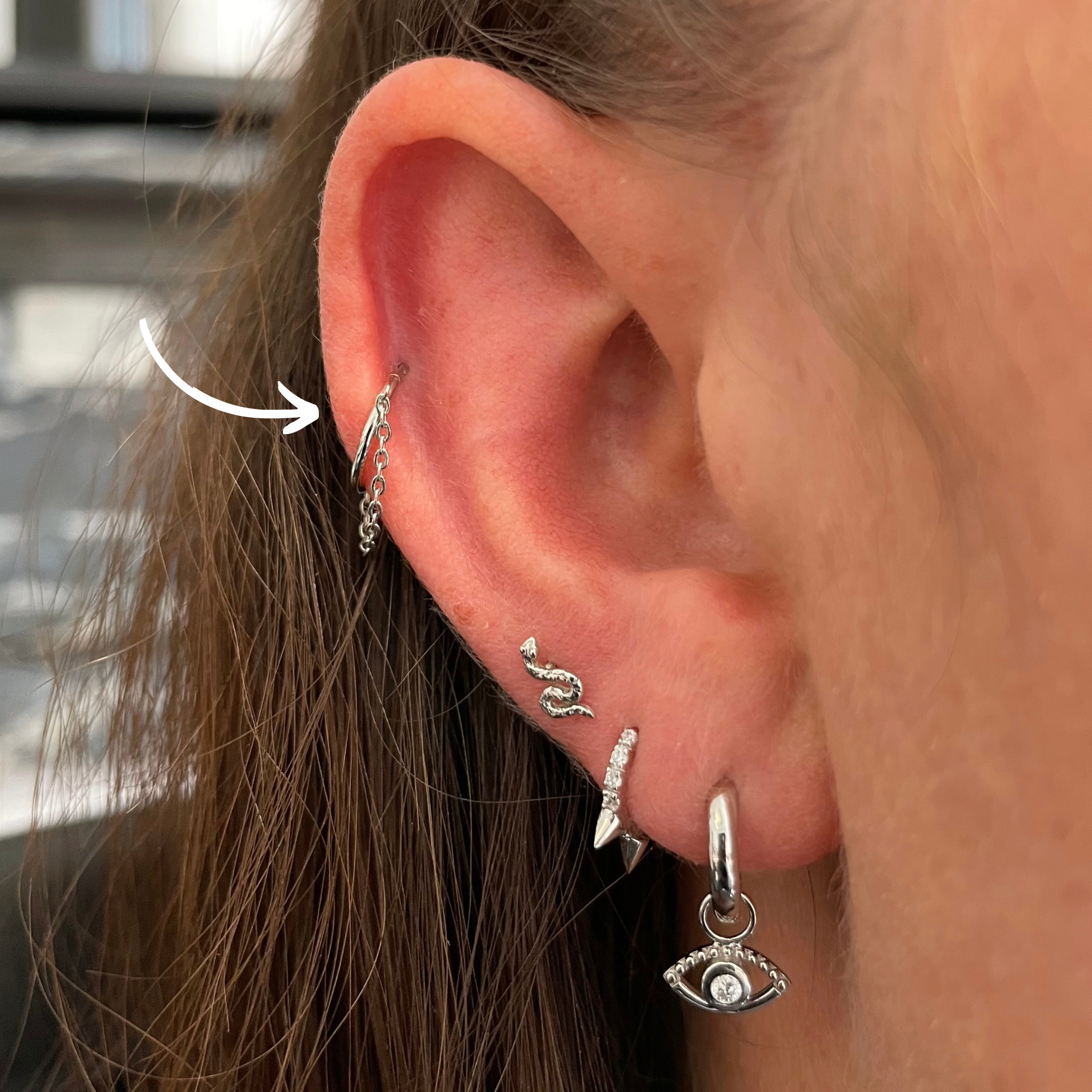 Cartilage Earrings and Flat Back Earrings | Maison Miru