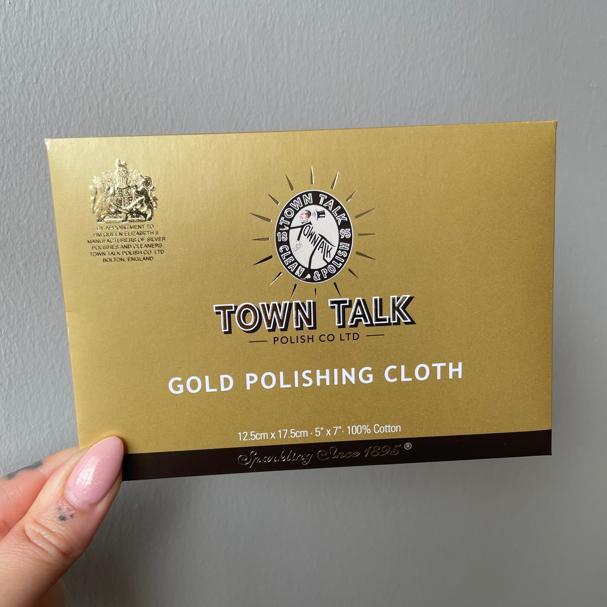 Gold polishing cloth